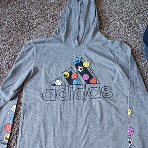 Adidas long sleeve shirt kids 8
